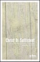 Christ is Sufficient SATB choral sheet music cover